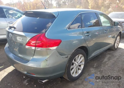 2009 Toyota Venza z USA, uszkodzony, nr VIN 4T3ZE11A29U009930